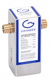 Dispositivos de revitalizaci&oacute;n de agua GRANDER&reg; para el suministro central de agua